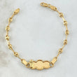 Pulso Bebé GC Nube Bordeado Angel 2.15gr / 3.2cm-13cm / Oro Amarillo 18K