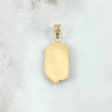 Pendant Jesus Face 2.1gr / 3.5cm / Matte 18K Yellow Gold ©