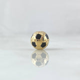 Charm Soccer Ball 1.65gr / 8.6mm Yellow Gold 18K *