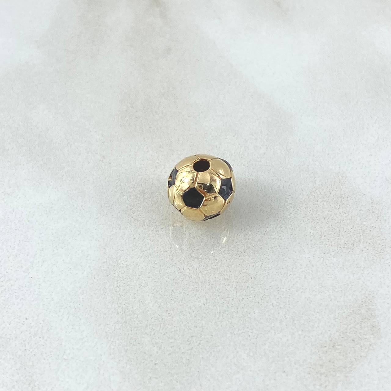 Charm Soccer Ball 1.65gr / 8.6mm Yellow Gold 18K *