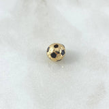 Charm Soccer Ball 1.65gr / 8.6mm Yellow Gold 18K *