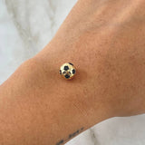 Charm Soccer Ball 1.65gr / 8.6mm Yellow Gold 18K *