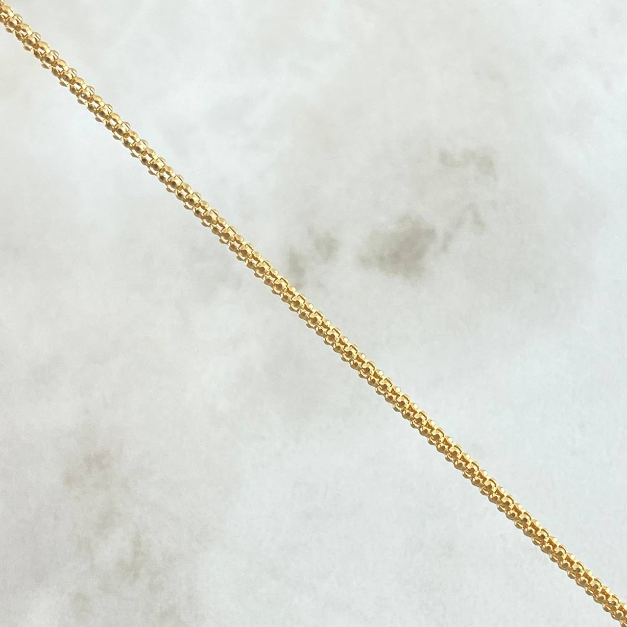 Bracelet Cord 1.75gr / 19cm / 1.8mm Yellow Gold +3 18K ©