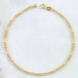 Bracelet Figaro 1.15gr / 20cm / 2.6mm Yellow Gold +1 18K *