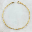 Flat Mariner Bracelet 1.25gr / 19cm / 2.4mm Yellow Gold +3 18K