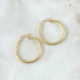 Candongas Mary 2.05gr / 1 1/4 in / Oro Amarillo 18K