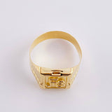 Faith Signet Ring 3.1g / T10 Yellow Gold 18K