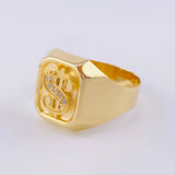 Signet Ring Weight 3.8g / Size 9 Yellow Gold 18K