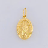 Dije Virgen Guadalupe 1.15g / 3/4 in Oro Amarillo 18K