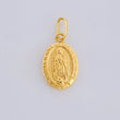 Dije Virgen Guadalupe 0.5g / 3/4 in Oro Amarillo 18K