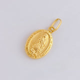 Dije Virgen Guadalupe 0.5g / 3/4 in Oro Amarillo 18K