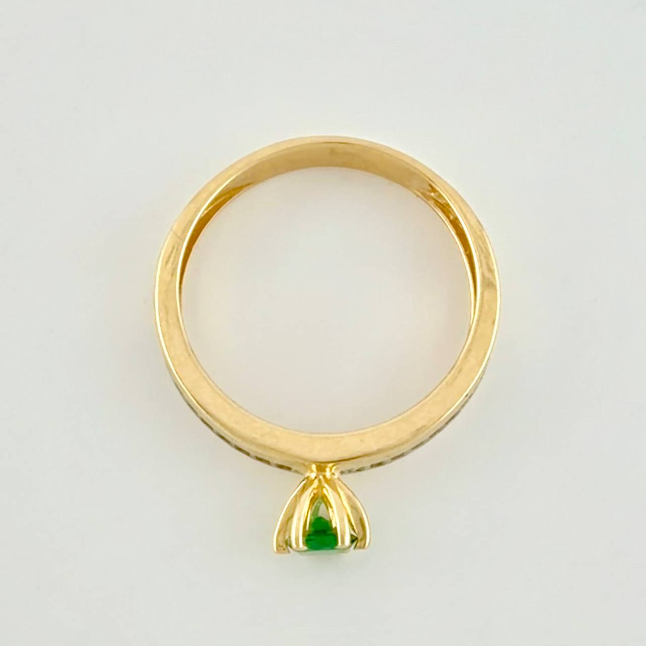 Solitaire Churumbela Ring 2.65g / T6 3/4 Yellow Gold 18K