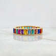 Anillo Carril Tupido 2g / T5 1/4 Oro Amarillo 18K