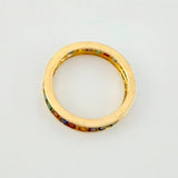 Anillo Carril Tupido 2g / T5 1/4 Oro Amarillo 18K