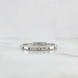 Churumbela Ring Cubic Zirconia 1.55g / T6 White Gold 18K