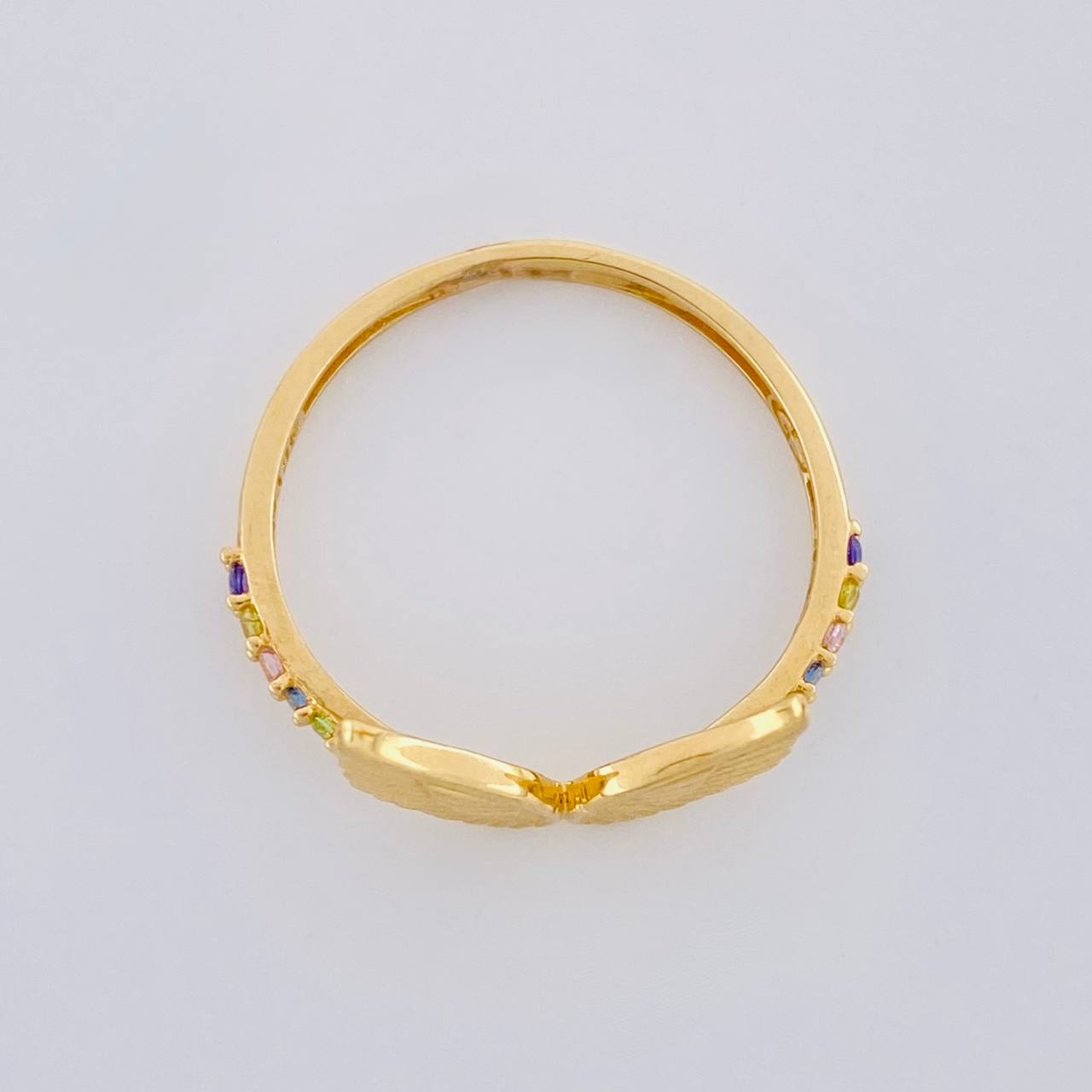 Angel Wings Ring 1.4g / T6 Yellow Gold 18K