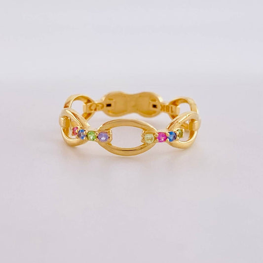Cuban Ring 1.7g / T5 1/4 Yellow Gold 18K