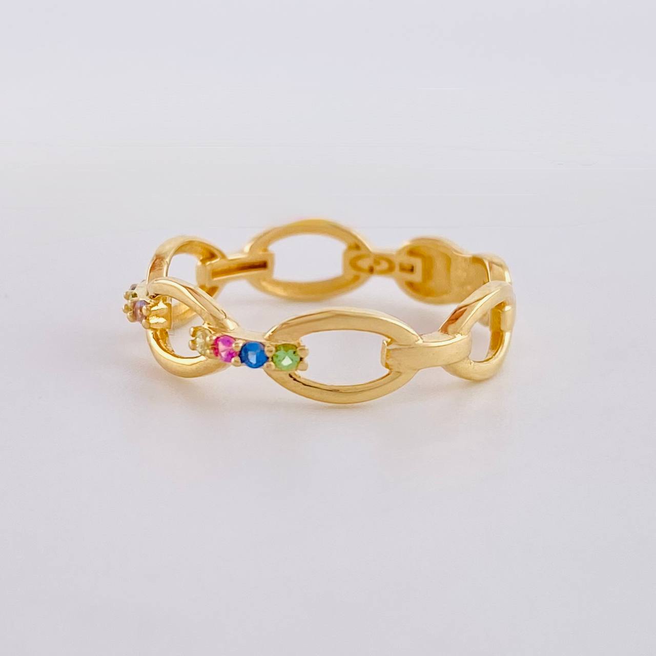 Cuban Ring 1.7g / T5 1/4 Yellow Gold 18K