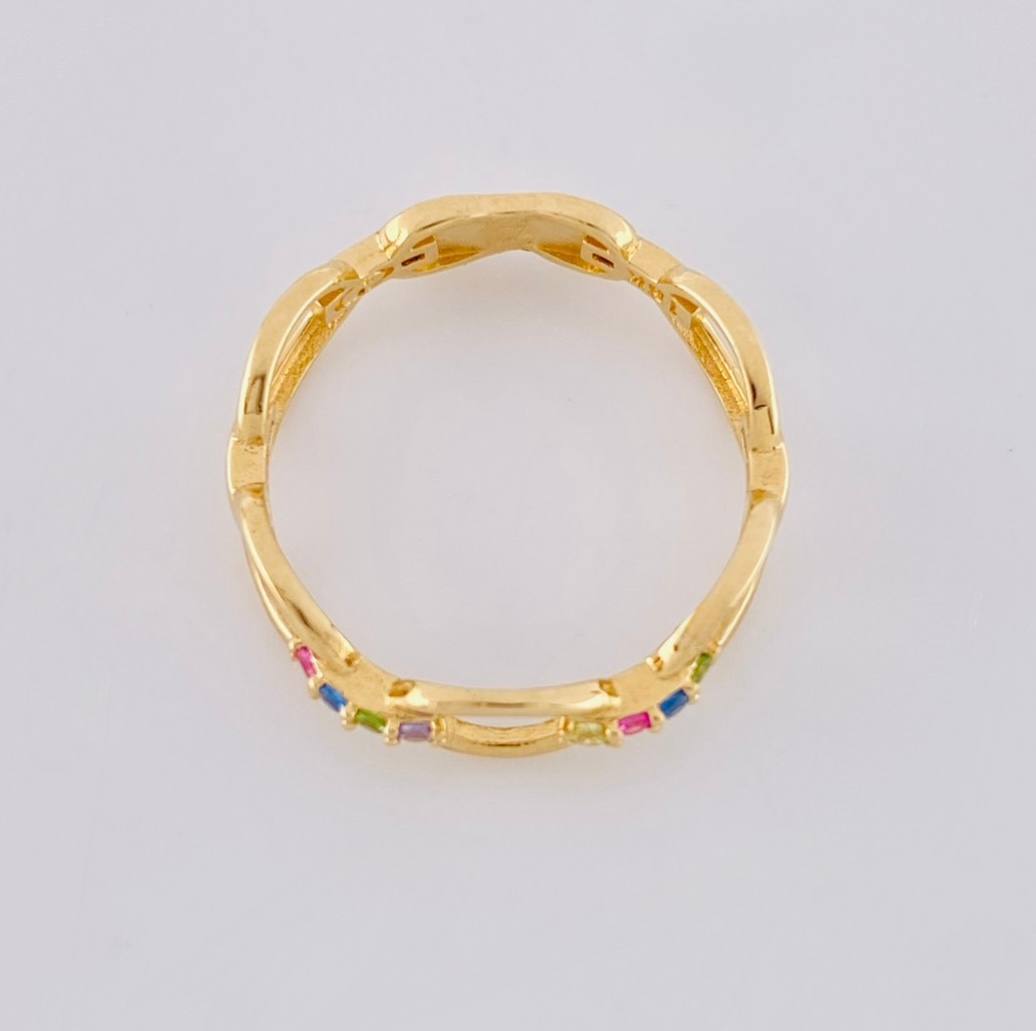 Cuban Ring 1.7g / T5 1/4 Yellow Gold 18K