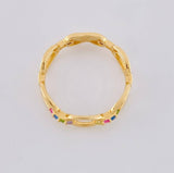 Cuban Ring 1.7g / T5 1/4 Yellow Gold 18K