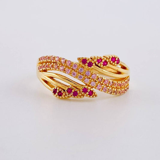 Peacock Ring 4.5g / T8 18K Rose Gold