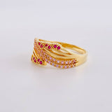 Peacock Ring 4.5g / T8 18K Rose Gold