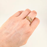 Peacock Ring 4.5g / T8 18K Rose Gold