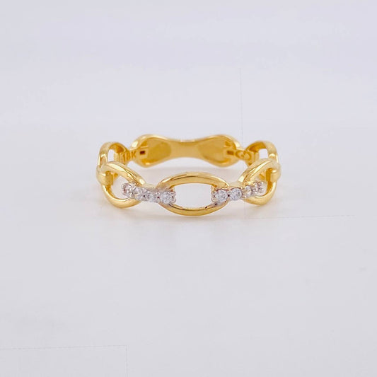 Cuban Ring 1.85g / T7 Yellow Gold 18K