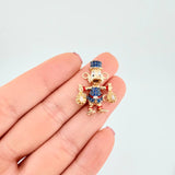 Charm Duck Money Bags 5.55g / 1 in 18K Yellow Gold