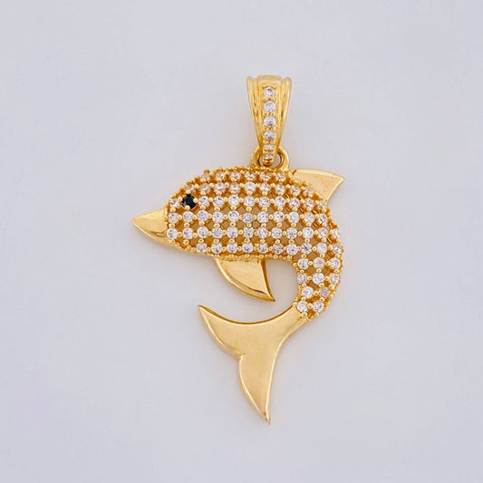 Dije Delfin 2.5g / 1 in Oro Amarillo 18K