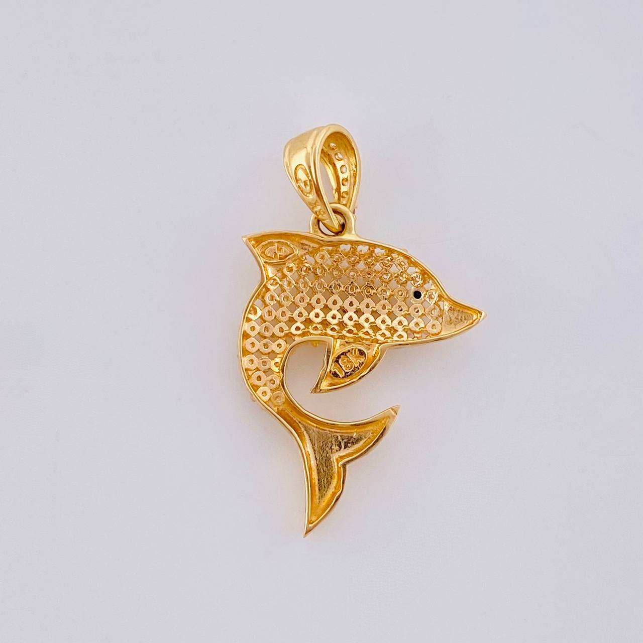 Dije Delfin 2.5g / 1 in Oro Amarillo 18K