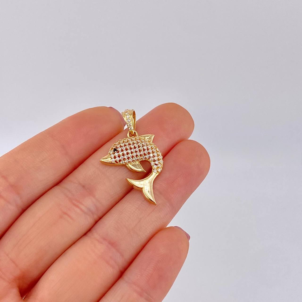 Dije Delfin 2.5g / 1 in Oro Amarillo 18K