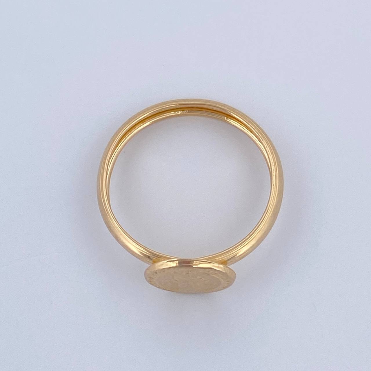 San Benito Ring 1.05gr / Size 4 3/4 / 18K Gold $