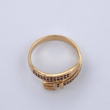 Belt Ring 3.15gr / Size 7 1/4 / 18K Gold $