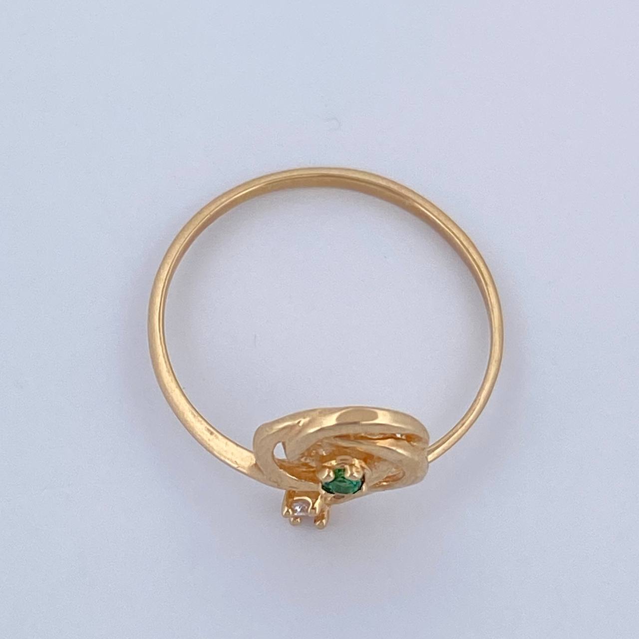 Rose Ring 1.45gr / Size 6 3/4 / 18K Gold $