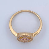 Flower Ring 2.8gr / Size 7 1/4 / 18K Gold $