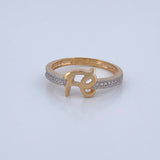 Anillo Fe 2.25gr / T6 1/4 / Oro 18K $