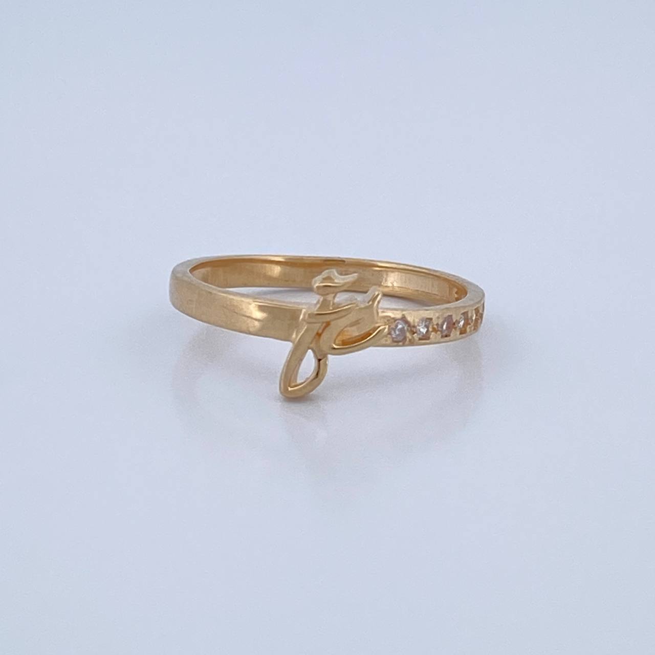 Anillo Fe 1.85gr / T5 3/4 / Oro 18K $
