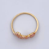 Love Ring 1.7gr / Size 6 3/4 / 18K Gold $