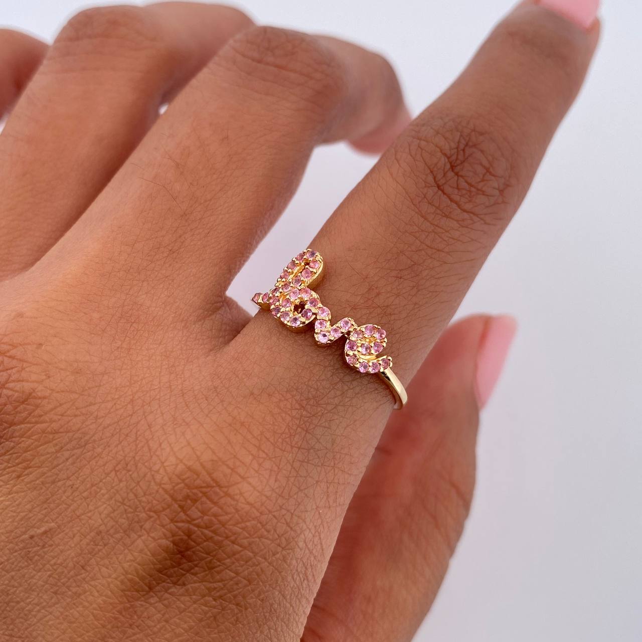 Love Ring 1.7gr / Size 6 3/4 / 18K Gold $