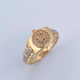 Anillo Correa corona 3.95g / T5 1/4 Oro Amarillo 18K