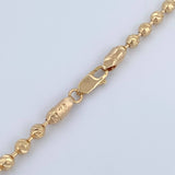 Military Chain 27.65gr / 25.2in / 18K Gold $