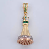 Dije Reina Ajedrez 9.85gr / 4.6cm / Oro 18K $