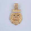 Pendant Lion Crown 3.55gr / 2.7cm / 18K Gold $