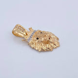 Pendant Lion Crown 3.55gr / 2.7cm / 18K Gold $