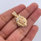 Pendant Lion Crown 3.55gr / 2.7cm / 18K Gold $