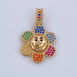 Pendant Smiling Face Flower 4.45gr / 2.8cm / 18K Gold $