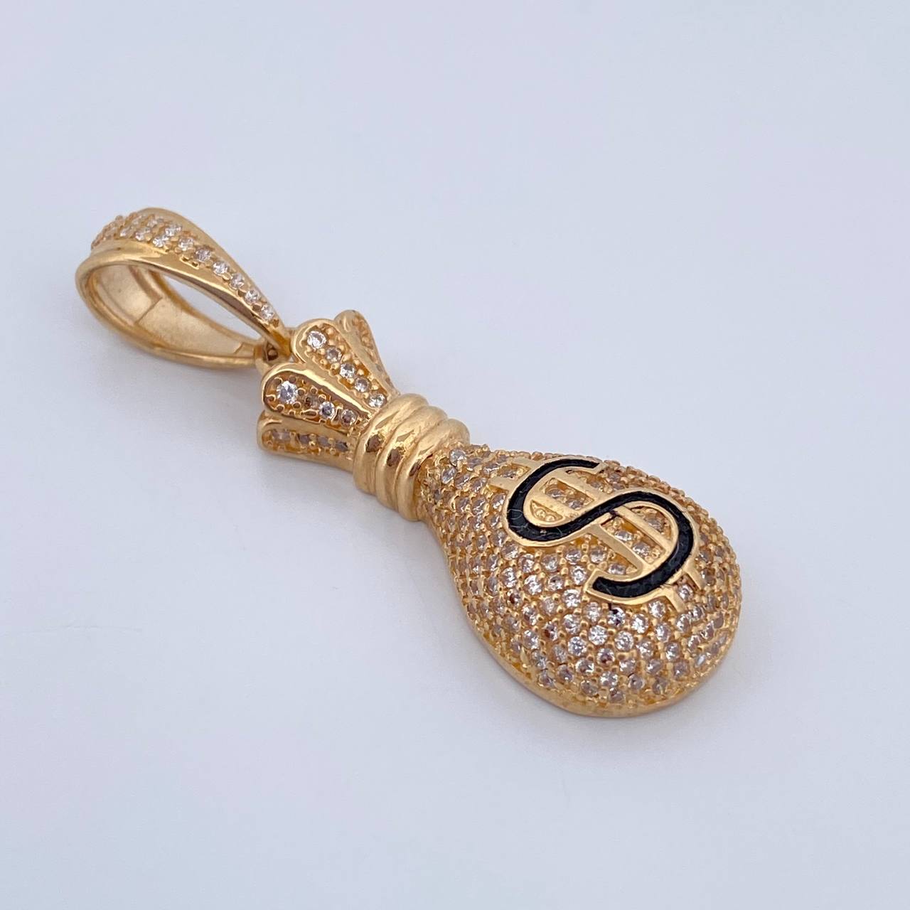 Pendant Money Bag 7.55gr / 4.3cm / 18K Gold $