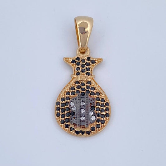 Pendant Money Bag 2.55gr / 3cm / 18K Gold $