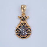 Pendant Money Bag 2.55gr / 3cm / 18K Gold $